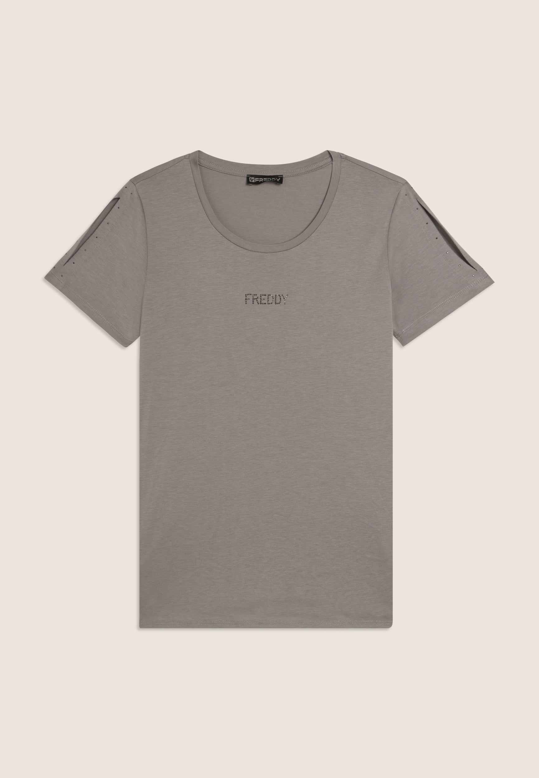 freddy-t-shirt-femme-cut-out-strass image 5