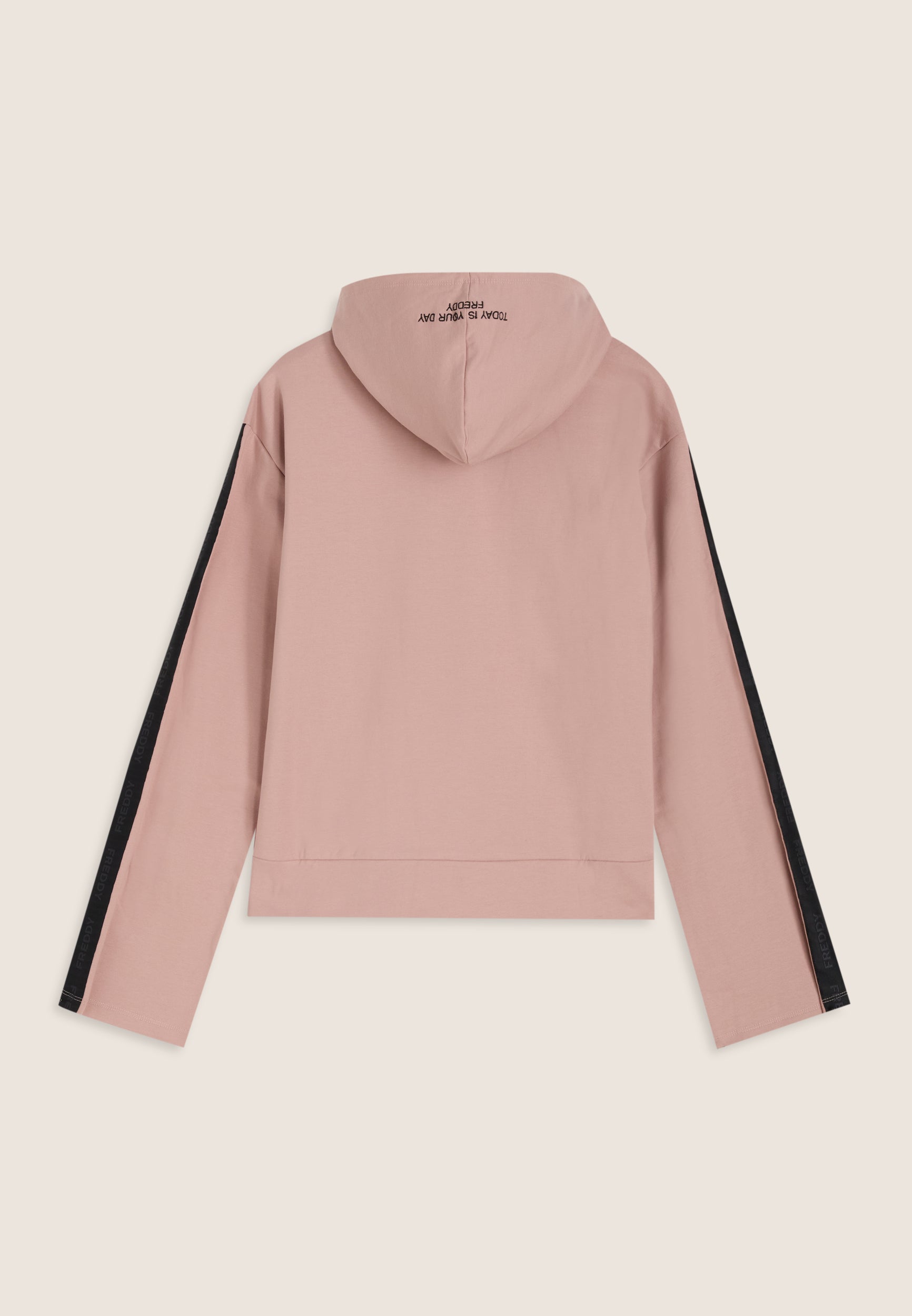 freddy-sweat-femme-capuche-bande-logot-e-manches image 8
