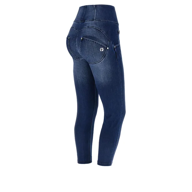 freddy-wr-up-7-8-superskinny-vita-alta-strappi-jean-push-up-distressed image 1
