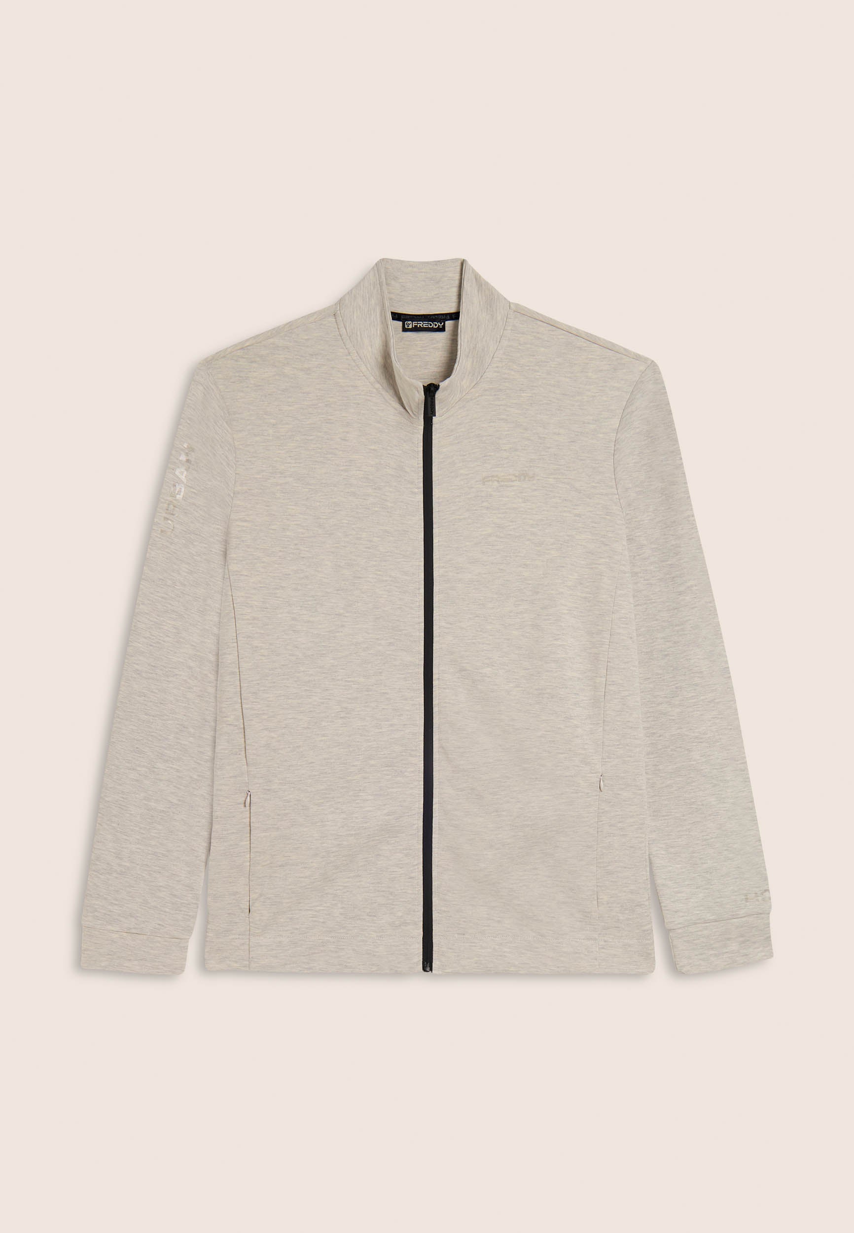 freddy-sweat-full-zip-homme-m-lange-col-haut-imprim-s image 1