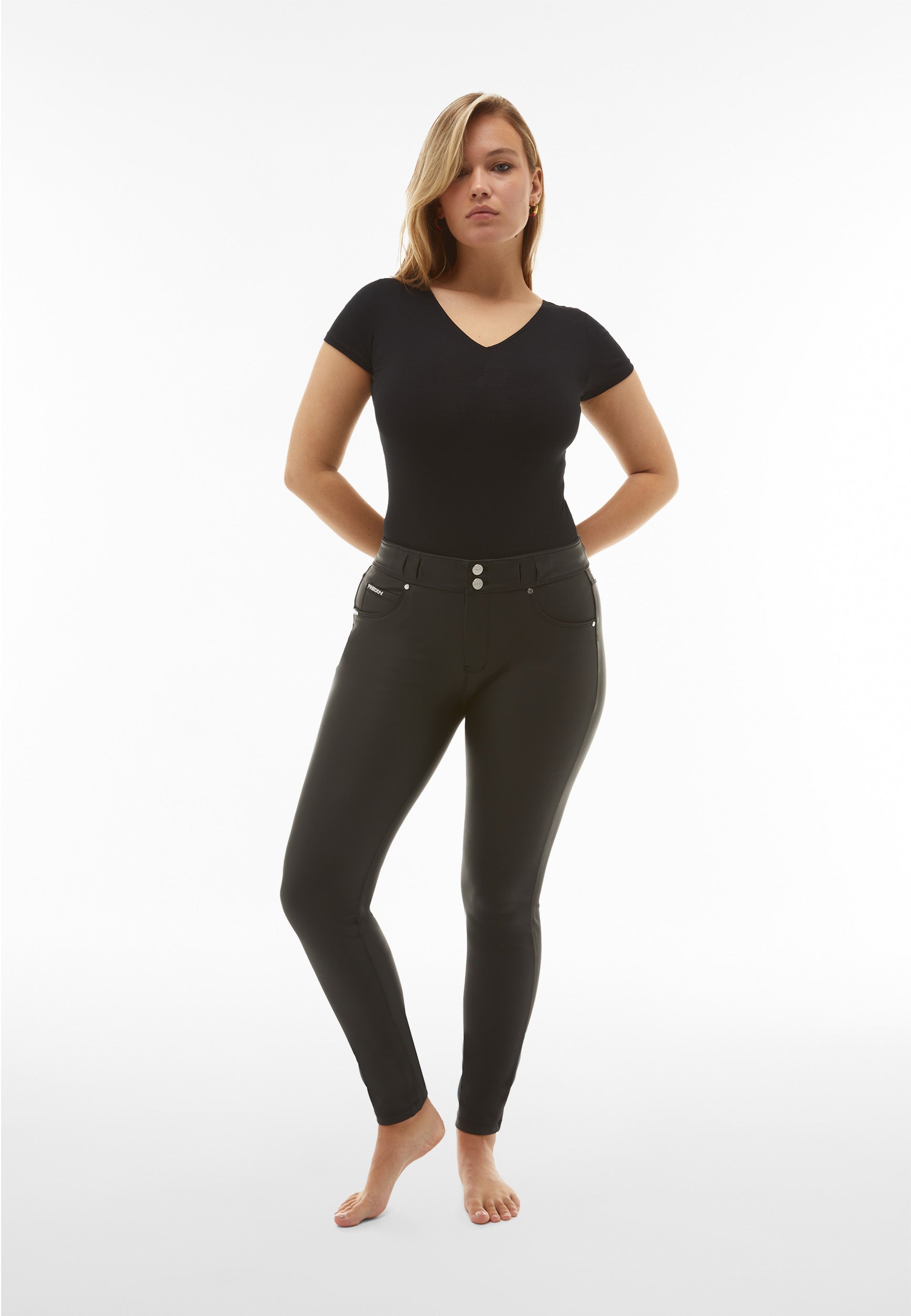 freddy-n-o-w-jean-skinny-taille-moyenne-similicuir-vegan image 5