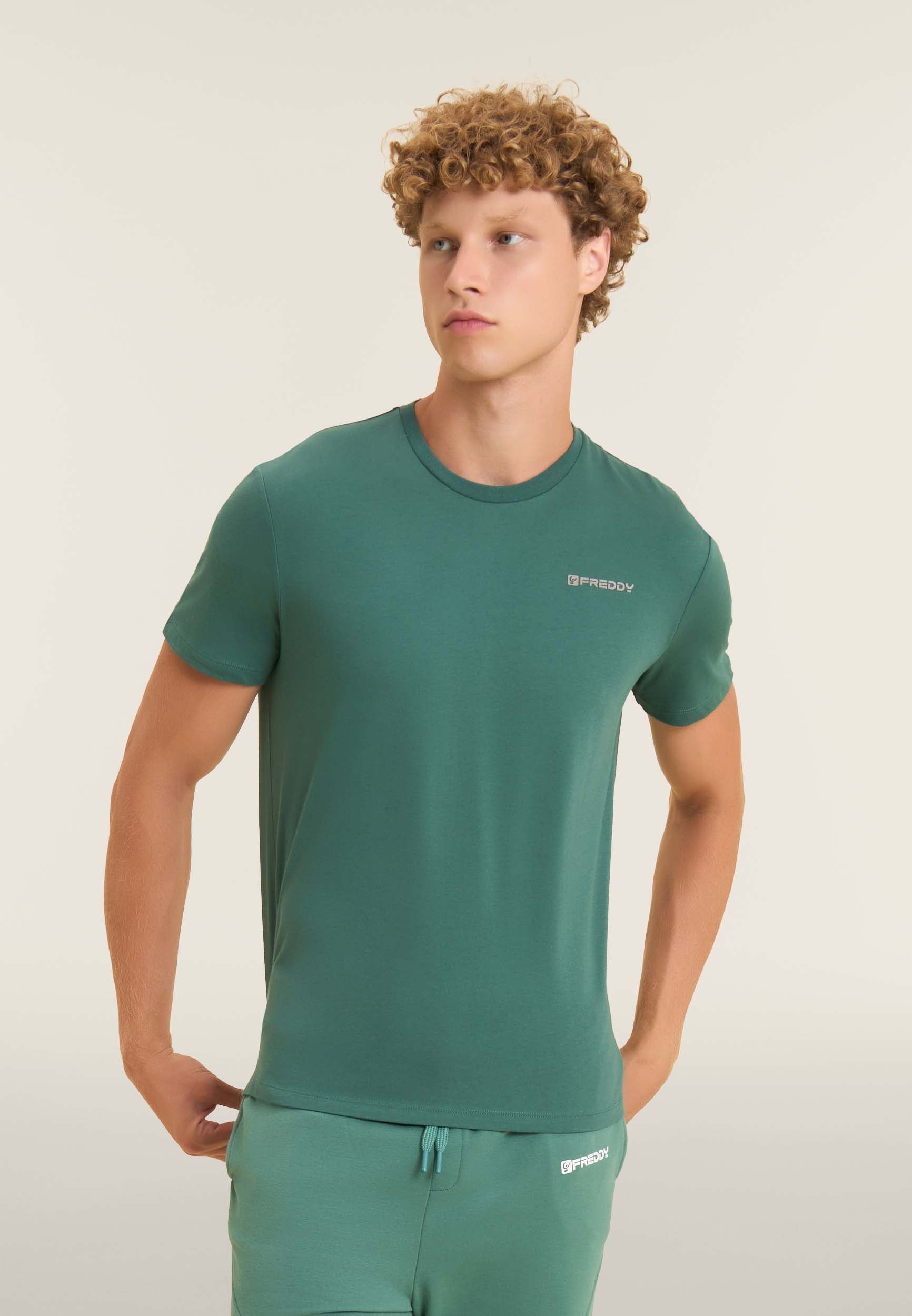 freddy-t-shirt-basic-homme-coton-logo-c-t-coeur image 1