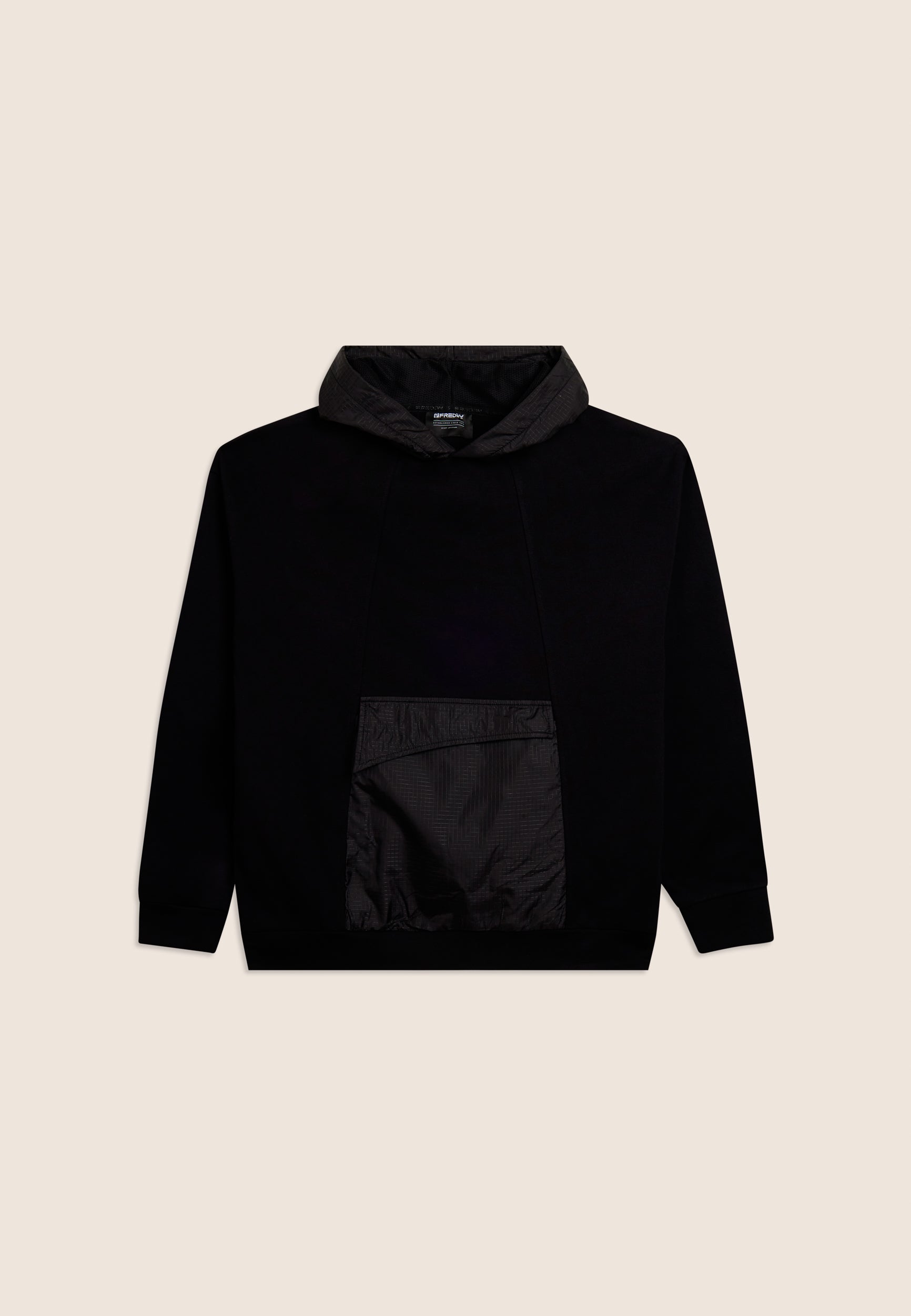 freddy-sweat-capuche-tasche-asym-trique-rip-stop image 1
