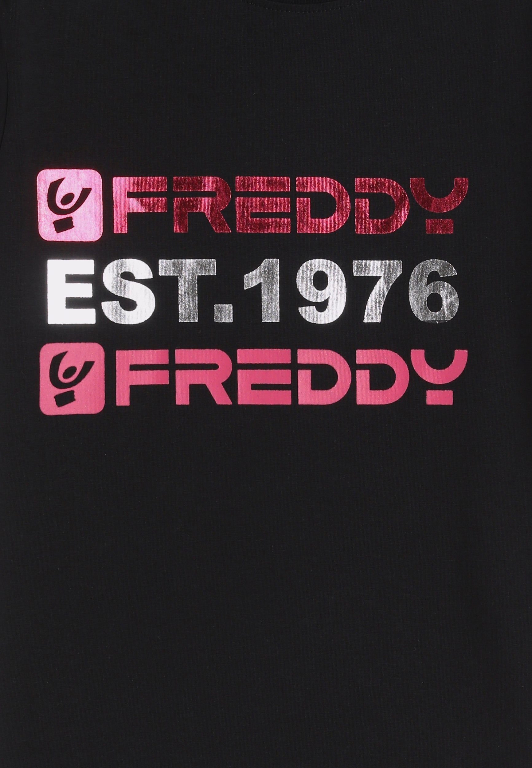 freddy-regular-fit-est-1976-t-shirt-fille-maxi-stampa image 3