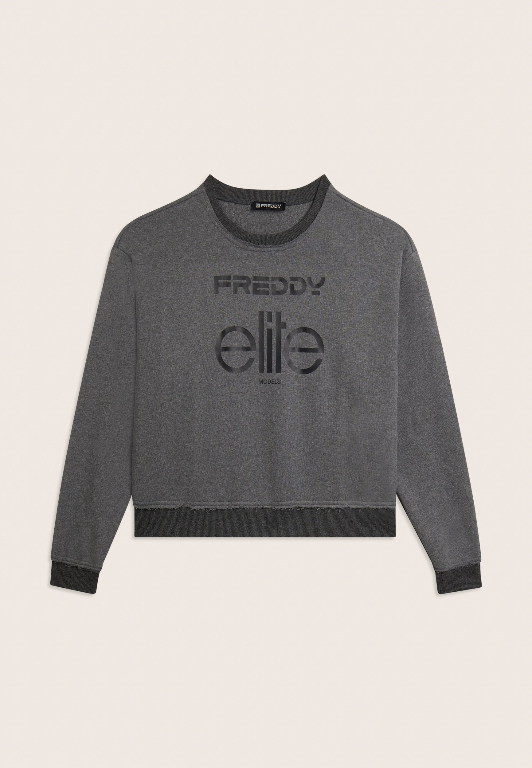 freddy-x-elite-sweat-cropped-femme-m-lange-col-rond-coton image 6