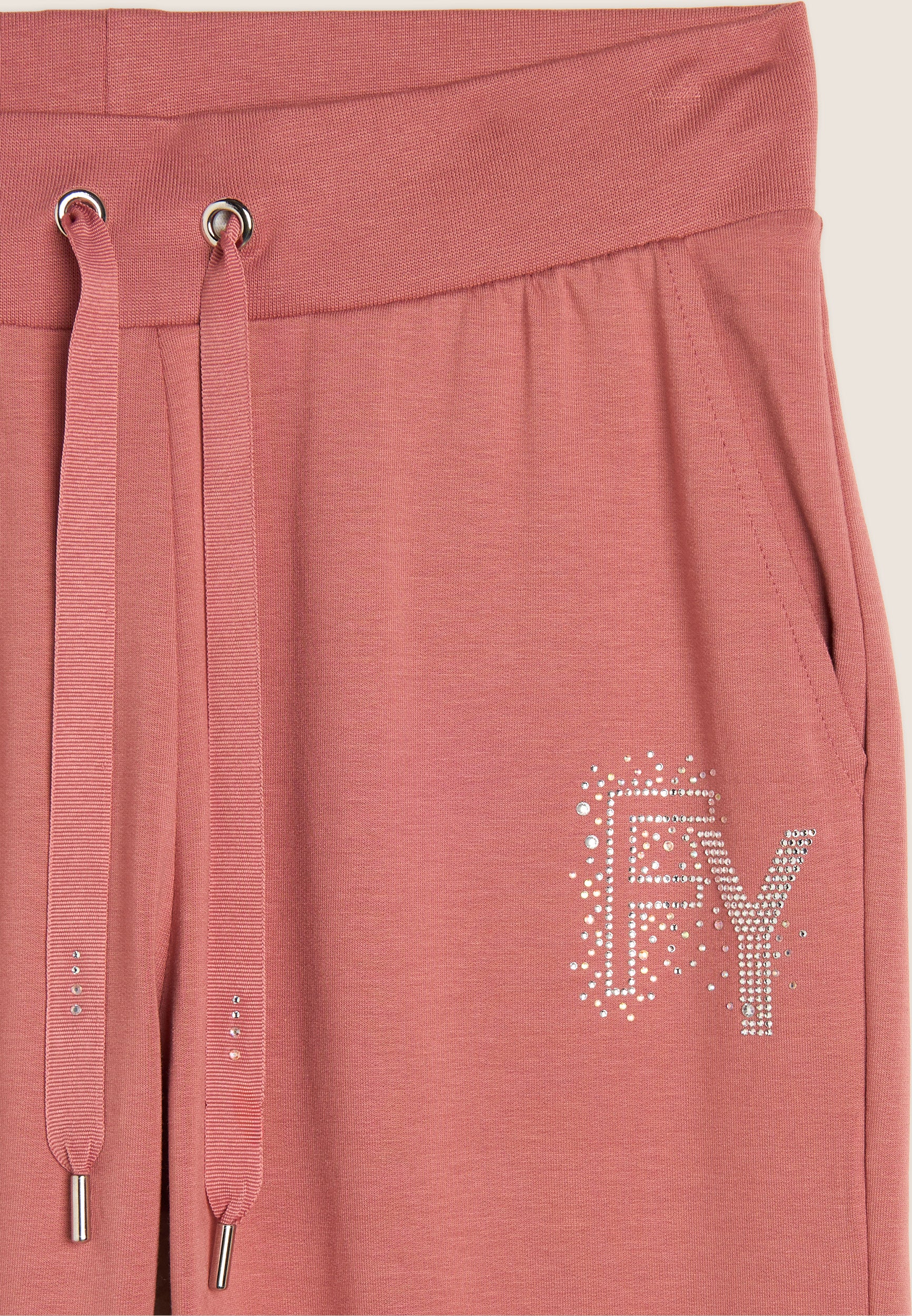 freddy-pantalon-sport-french-terry-modal-poignets-et-strass image 6