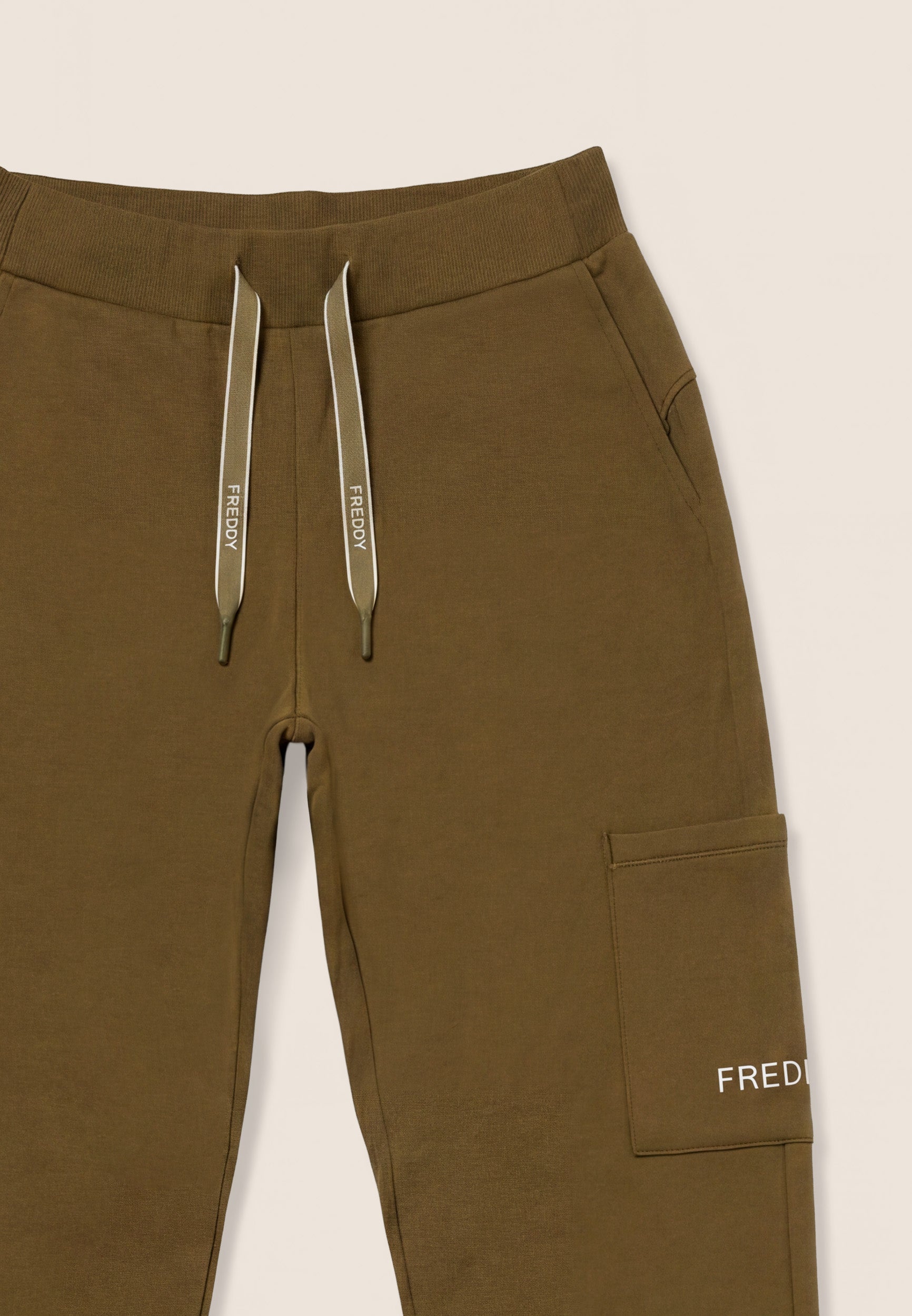 freddy-pantalon-sport-femme-regular-cargo-molleton image 7