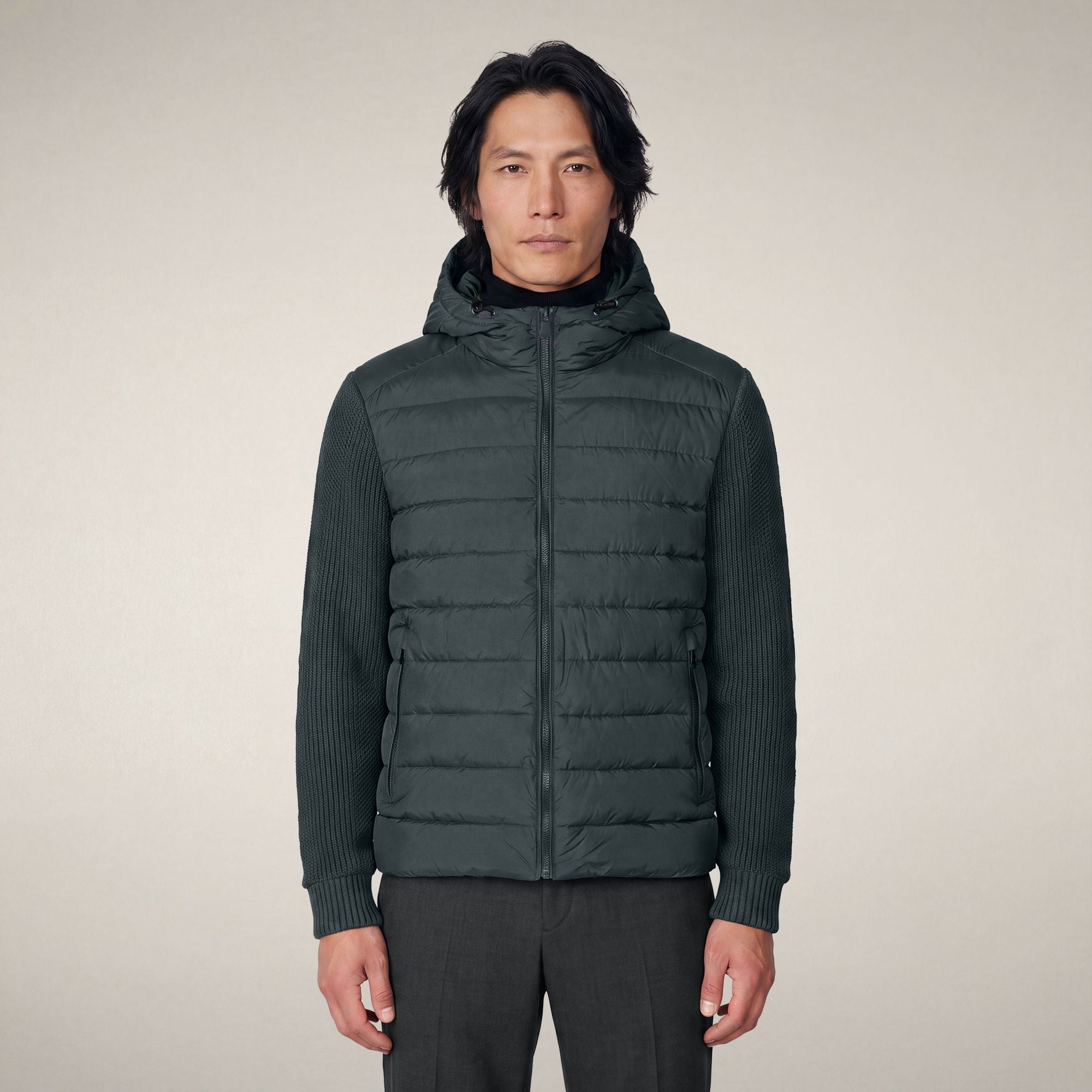 save-the-duck-fen-veste-homme-verde-nero image 5