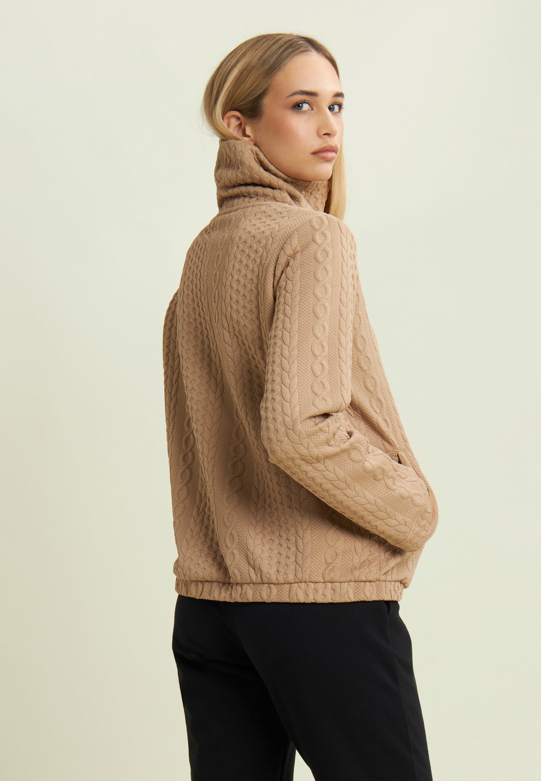freddy-sweat-full-zip-technique-tresses-col-haut image 3