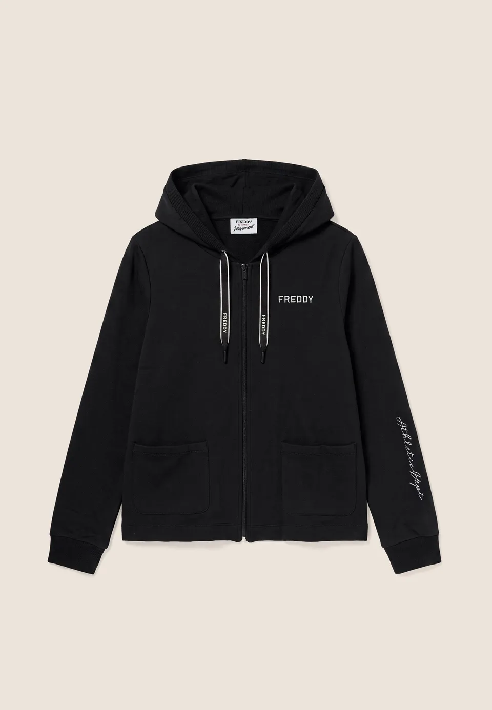 freddy-sweat-femme-full-zip-capuche-poches-regular-fit image 1