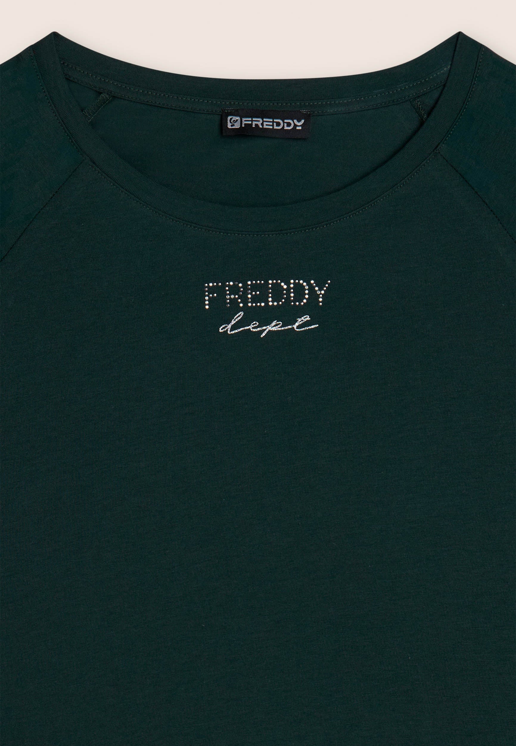 freddy-t-shirt-manches-longues-femme-fond-asym-trique-logo-borchie image 6