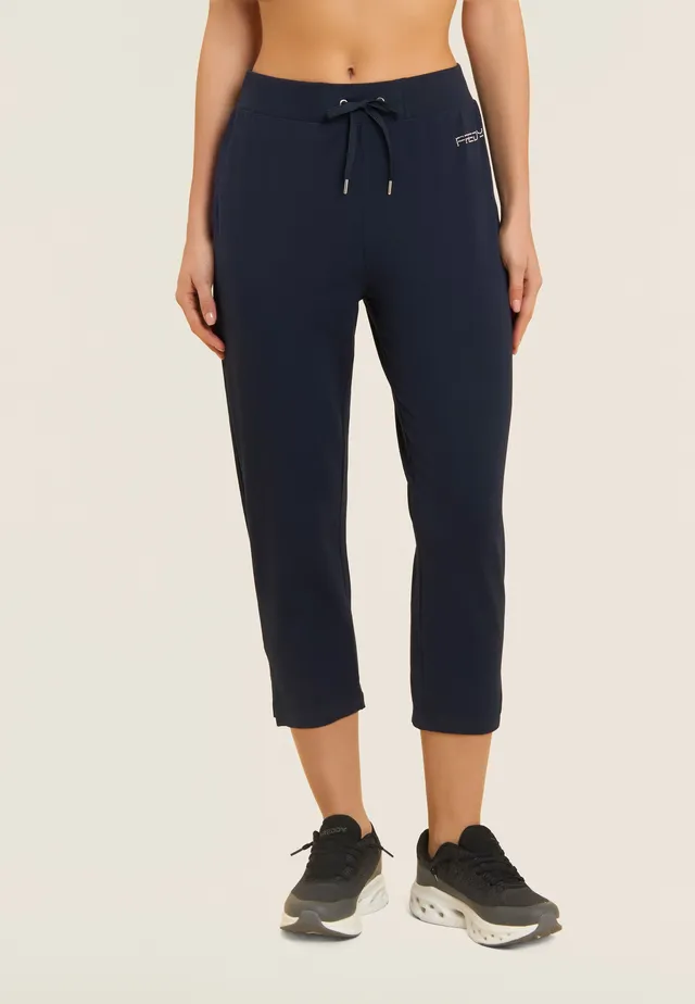 freddy-pantalon-capri-regular-avec-cordon-et-logo-perles image 1