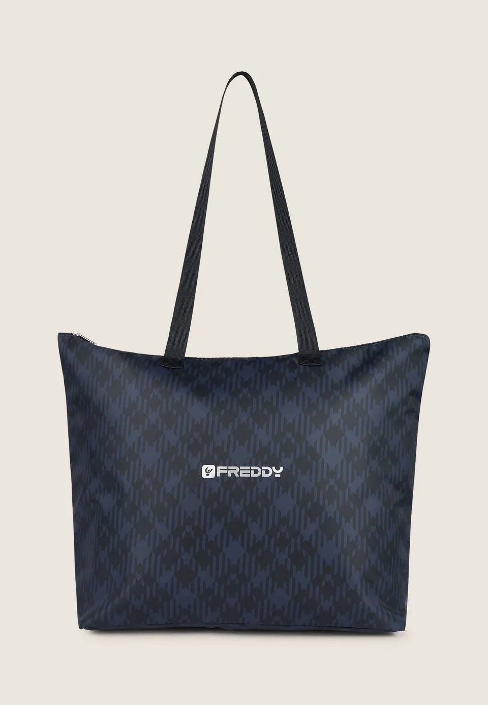 shopper-freddy-tartan-polyester-zip-logo image 1