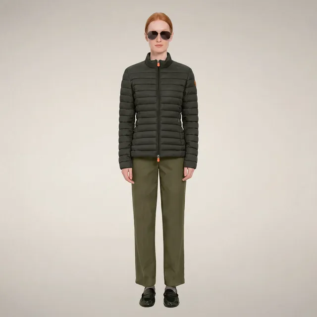 save-the-duck-carly-doudoune-femme-vert-terra image 1