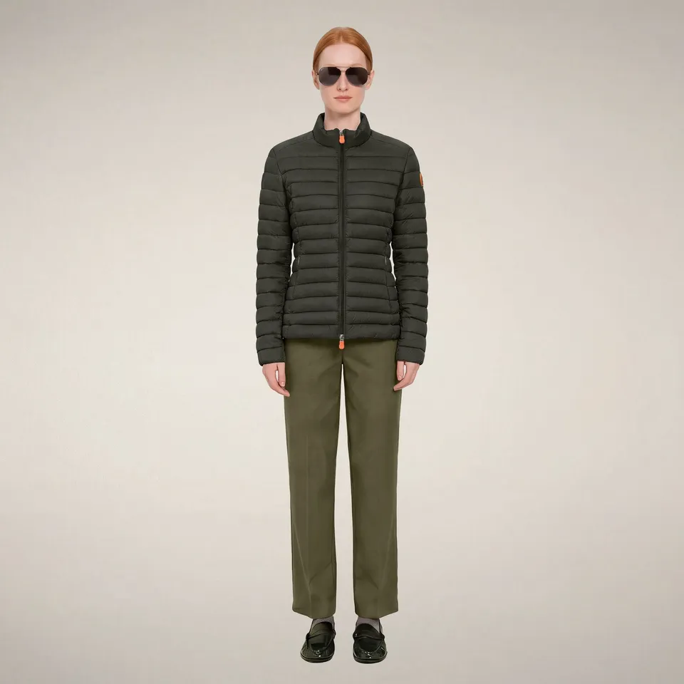 save-the-duck-carly-doudoune-femme-vert-terra image 1