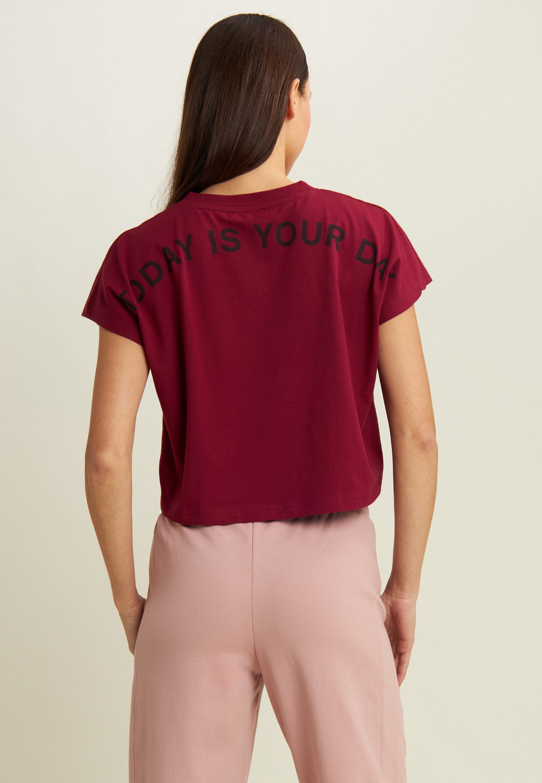 freddy-t-shirt-femme-jersey-stretch-today-is-your-day image 3