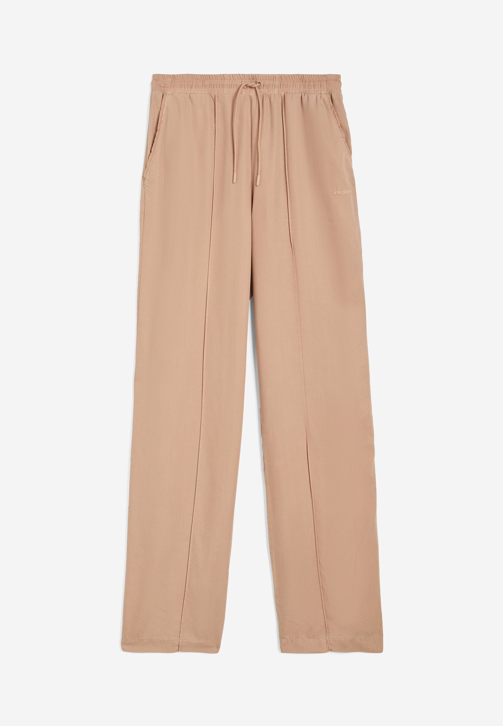 freddy-pantalon-femme-jambe-large-twill-lyocell image 8