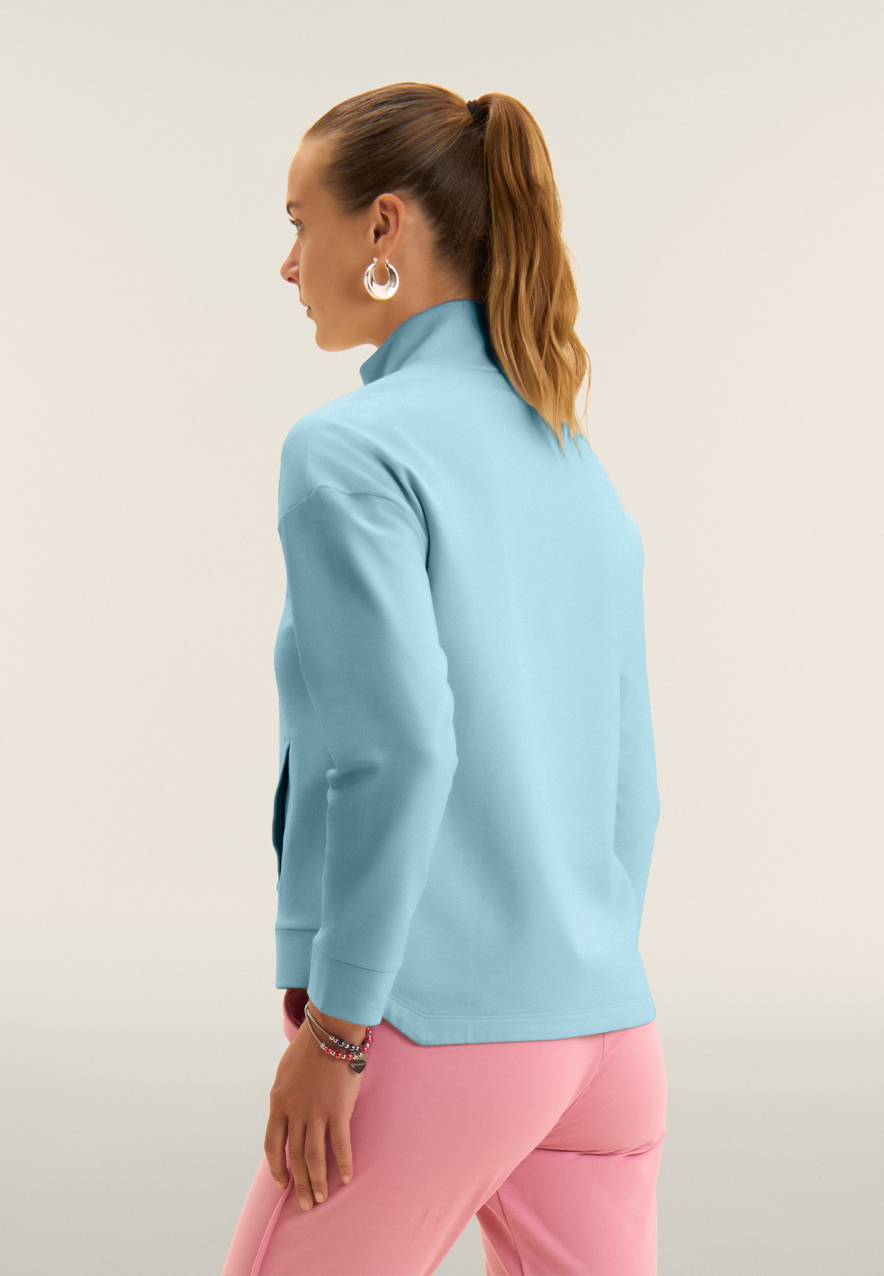 freddy-sweat-zipp-capuche-ourlet-asym-trique-femme image 3