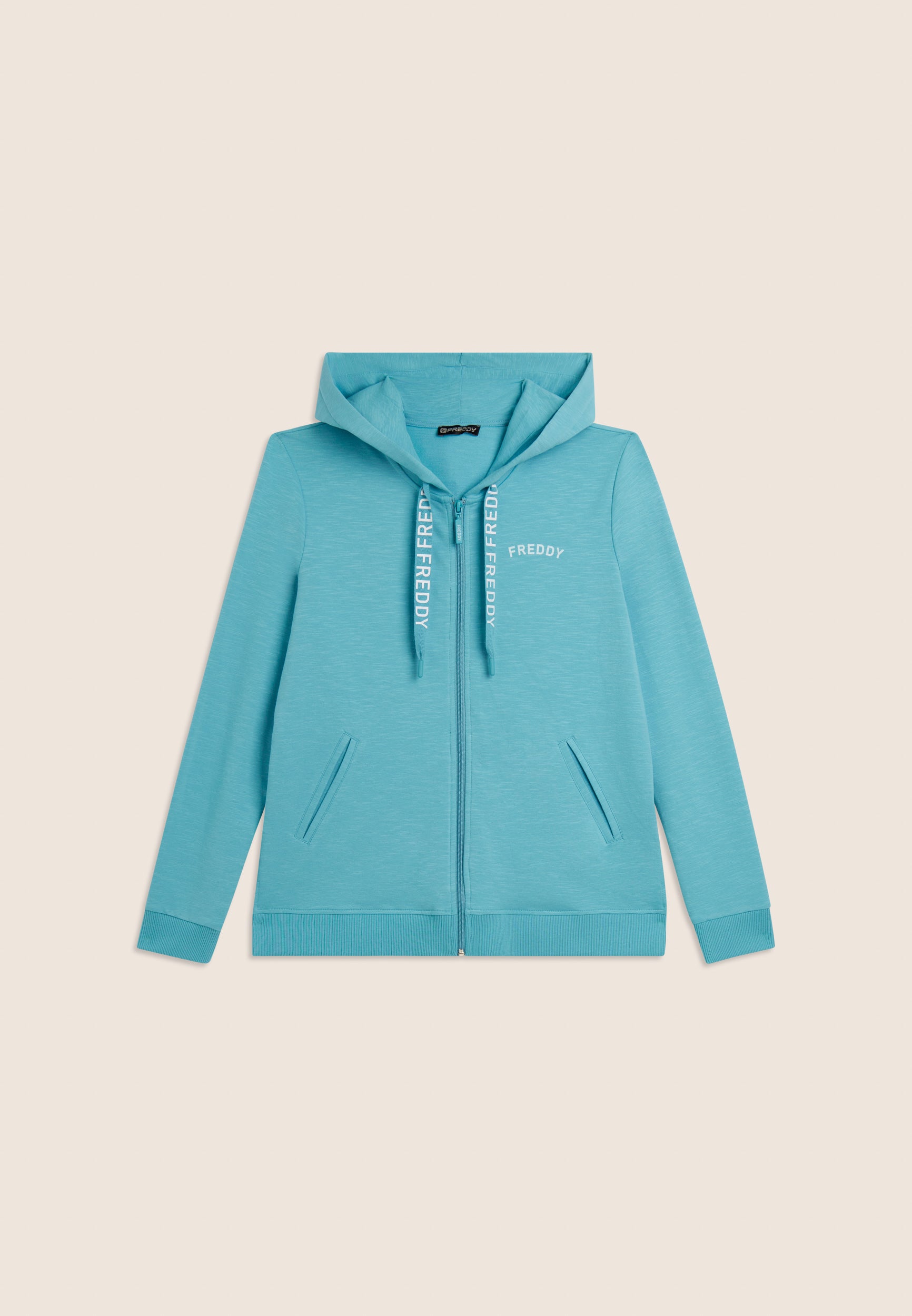 freddy-sweat-zipp-capuche-en-french-terry-flamm-regular-fit image 6