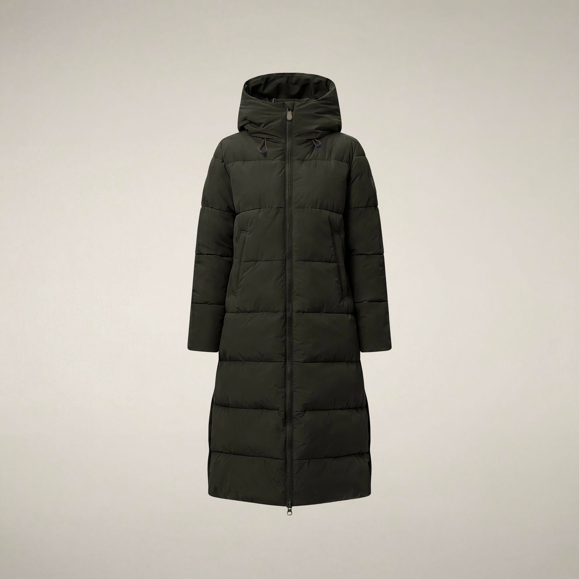 save-the-duck-zendaya-parka-femme-vert-terre image 3