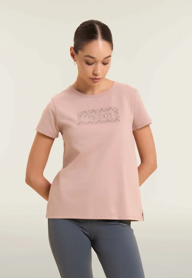 freddy-t-shirt-regular-logo-borchie-graphique-g-om-trique image 1