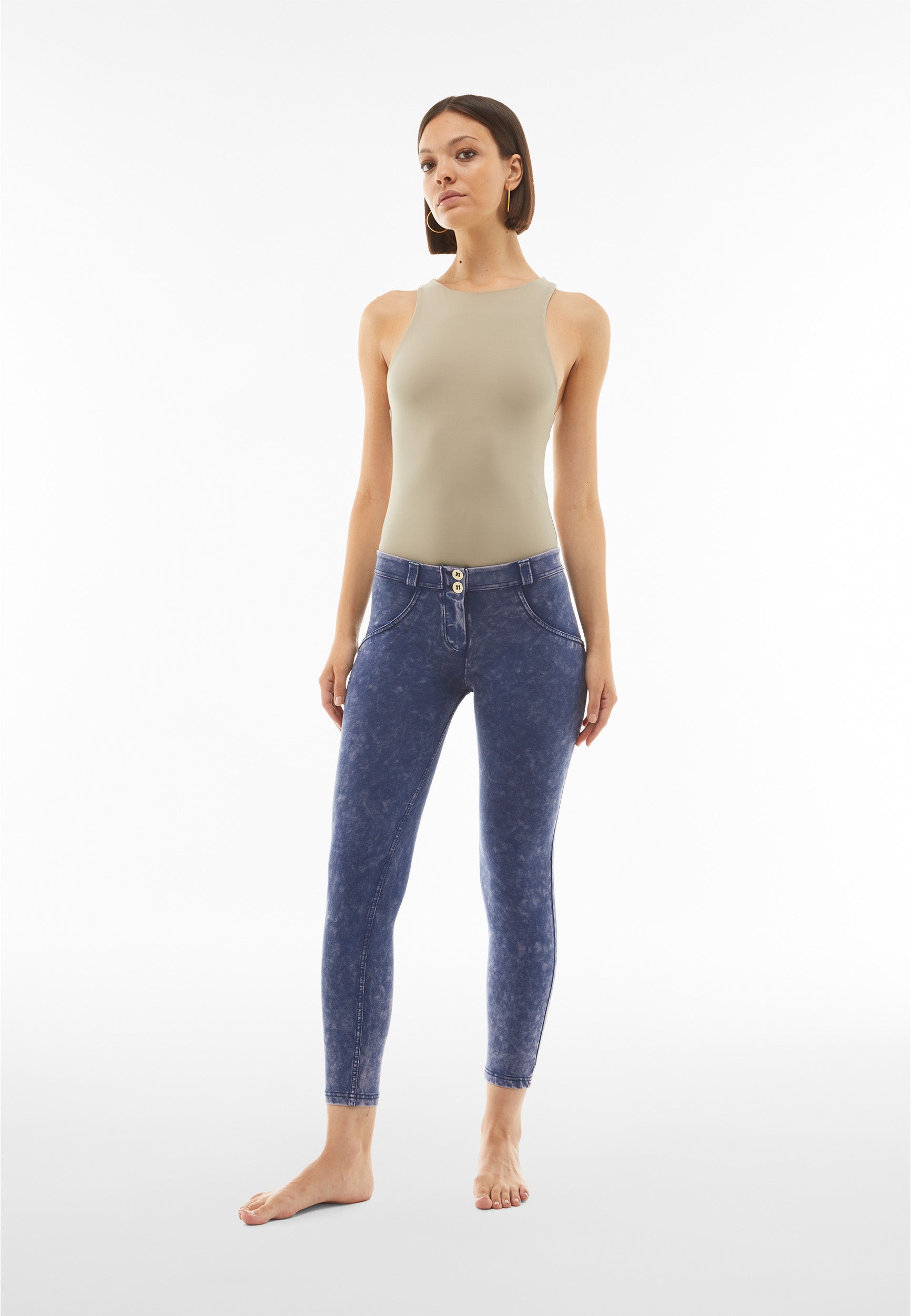 freddy-wr-up-7-8-superskinny-bleached-pantalon-push-up-femme image 2