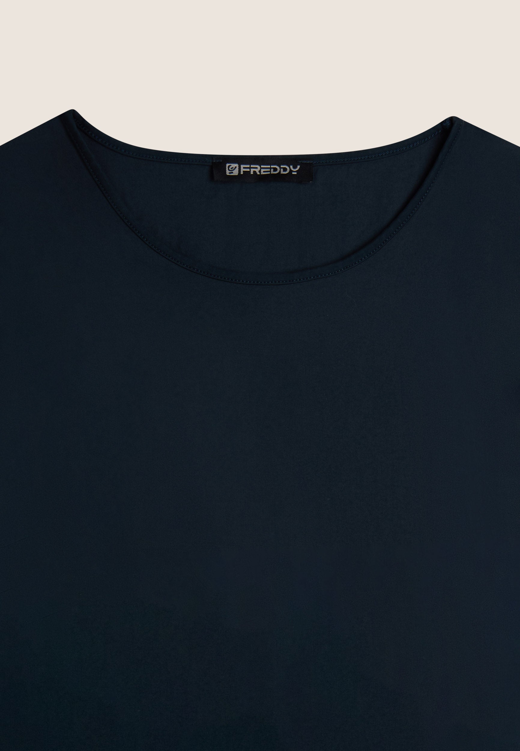 t-shirt-freddy-regular-femme-coton-stretch-manches-courtes image 3