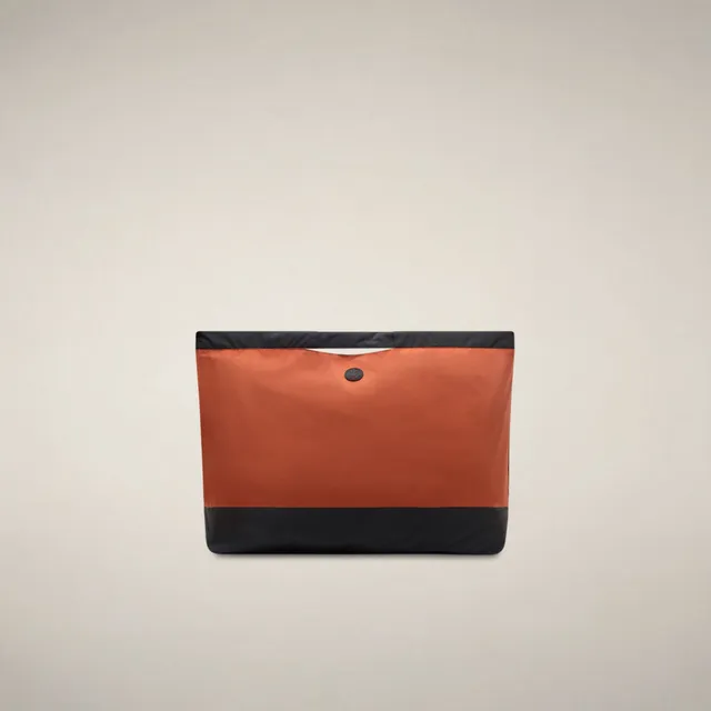 save-the-duck-giah-sac-unisexe-carry-all-rouge-terre-de-sienne-et-noir image 1