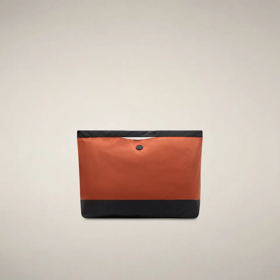 save-the-duck-giah-sac-unisexe-carry-all-rouge-terre-de-sienne-et-noir image 1
