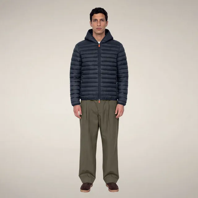 save-the-duck-donald-doudoune-homme-bleu-noir image 1