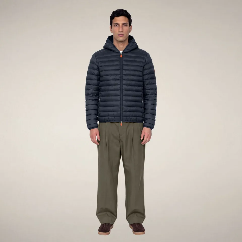 save-the-duck-donald-doudoune-homme-bleu-noir image 1