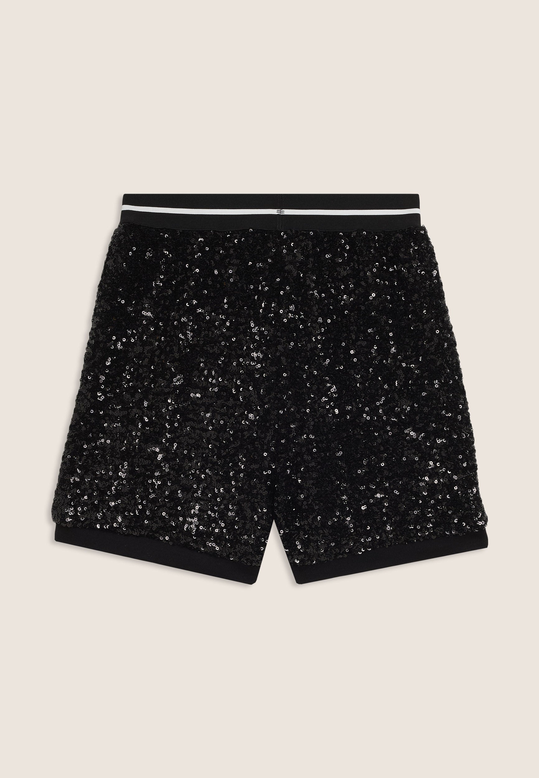 freddy-short-junior-paillettes-lastique-jacquard-logo image 2