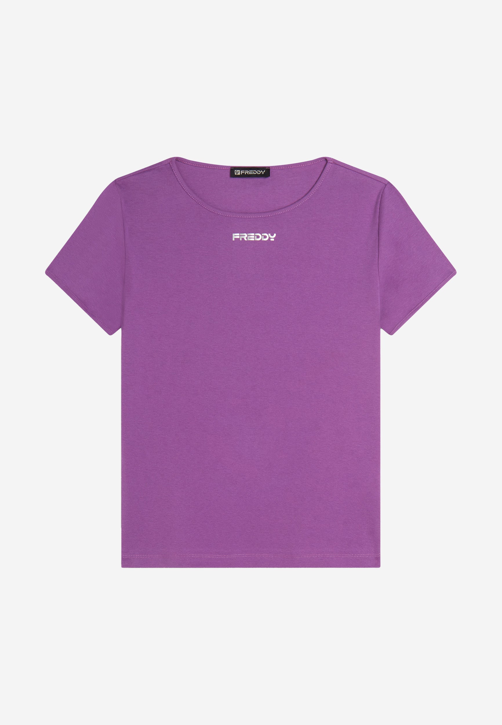 t-shirt-femme-freddy-jersey-l-ger-imprim-minimal image 5