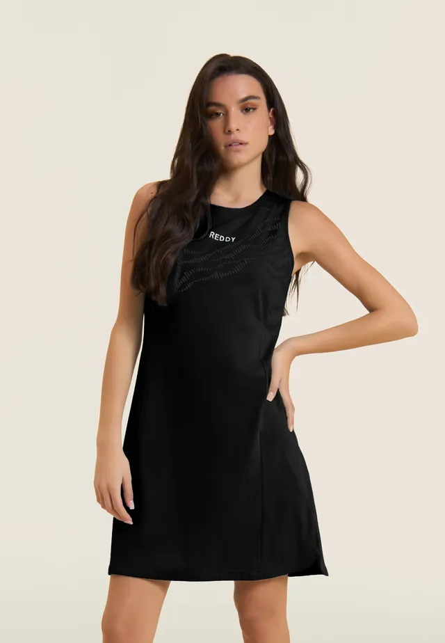 freddy-robe-jersey-coton-motif-graphique-cut-out image 1
