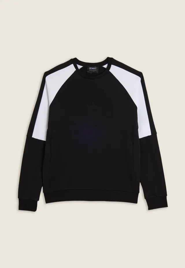 freddy-felpa-girocollo-color-block-sweat-100-coton image 1