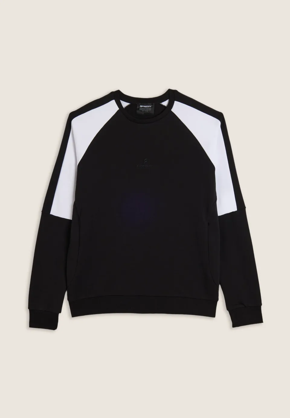 freddy-felpa-girocollo-color-block-sweat-100-coton image 1