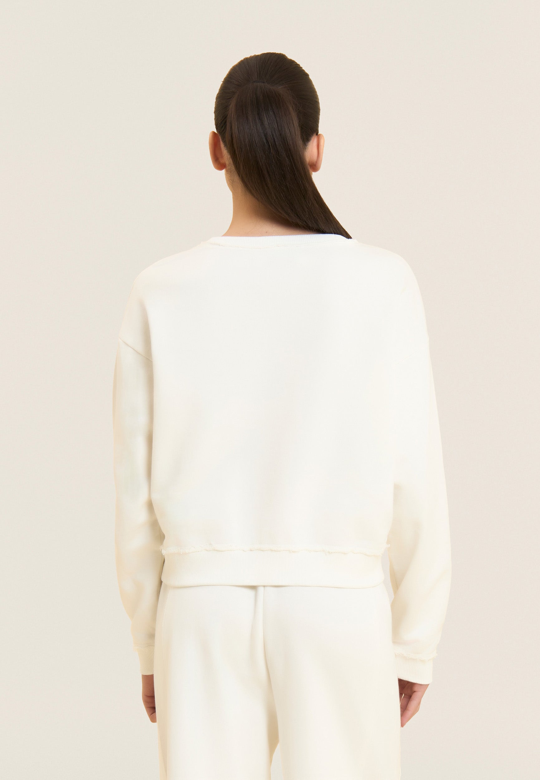 freddy-x-elite-sweat-cropped-femme-col-rond-100-coton image 3