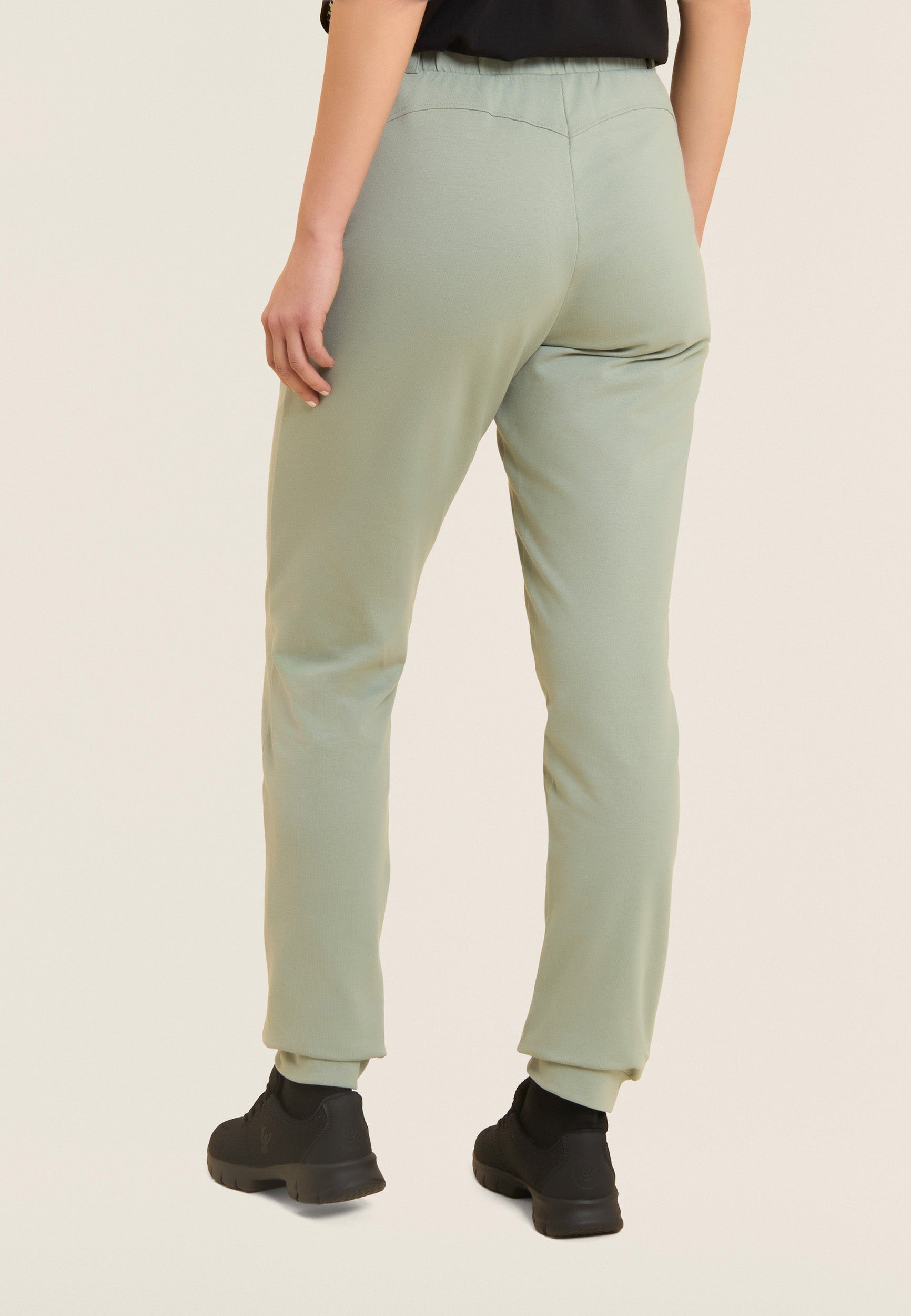 freddy-pantalon-jogging-femme-jersey-lourd-coulisse-poignets image 3