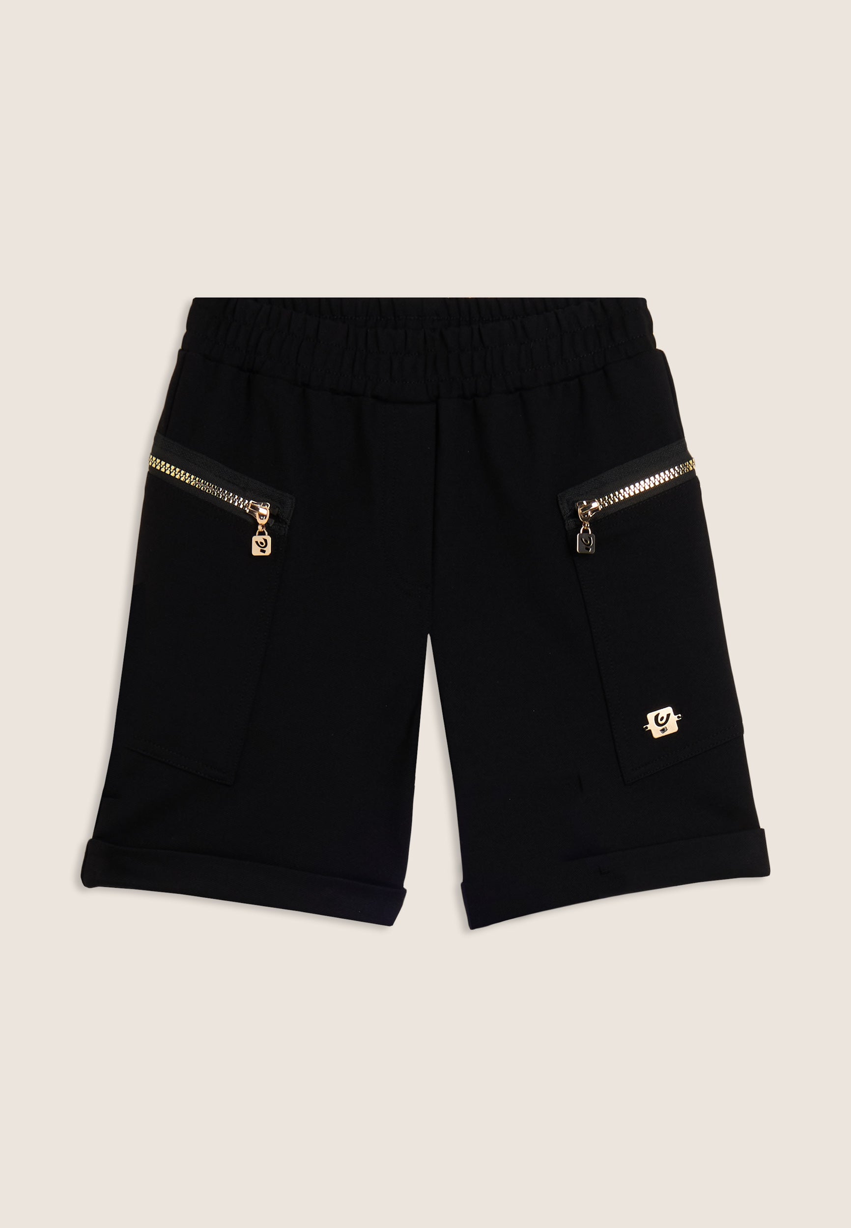 short-junior-fille-freddy-zip-dor-revers-mi-cuisse image 1