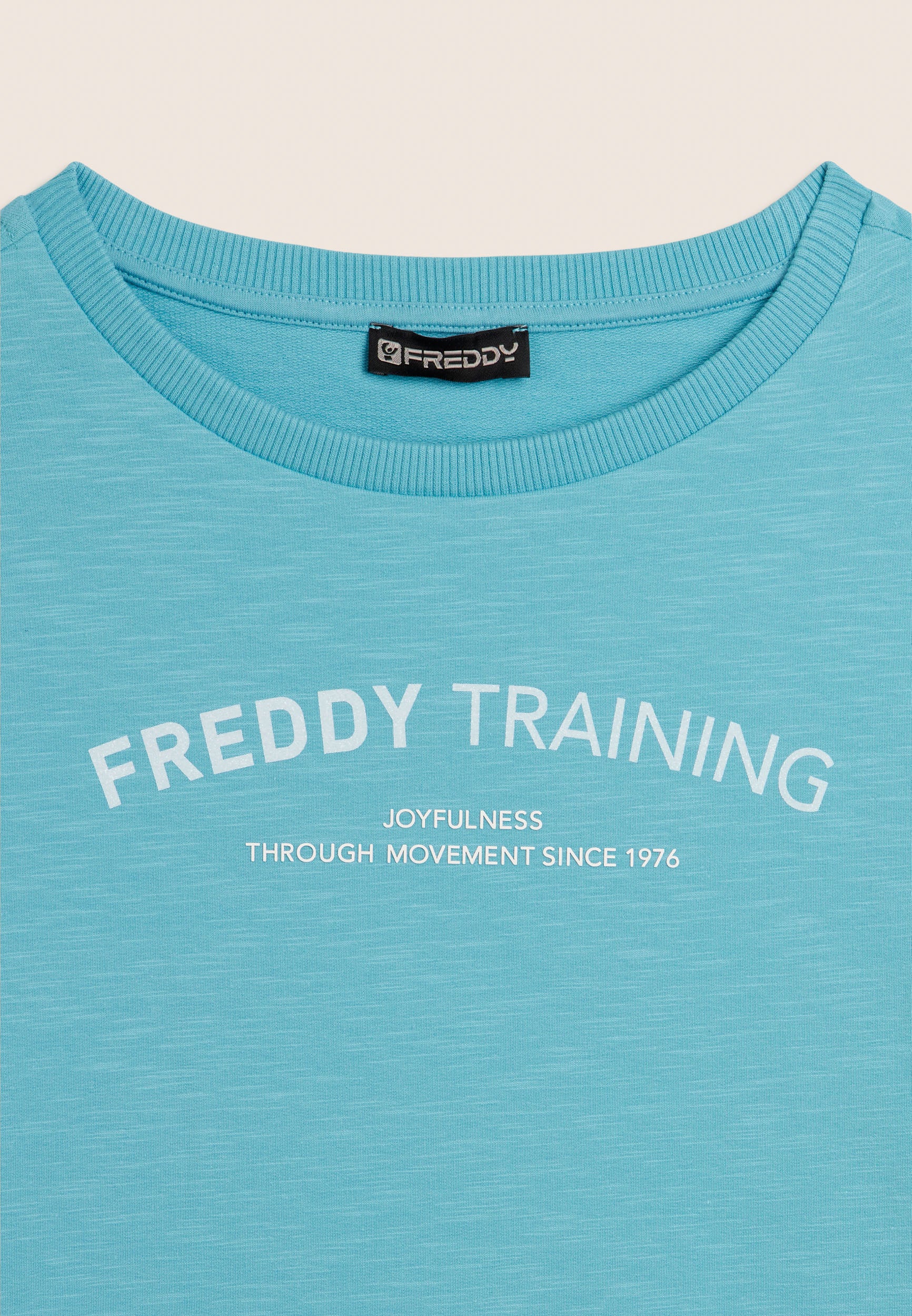 freddy-sweat-col-rond-effet-crois-french-terry-flamm-glitter image 8