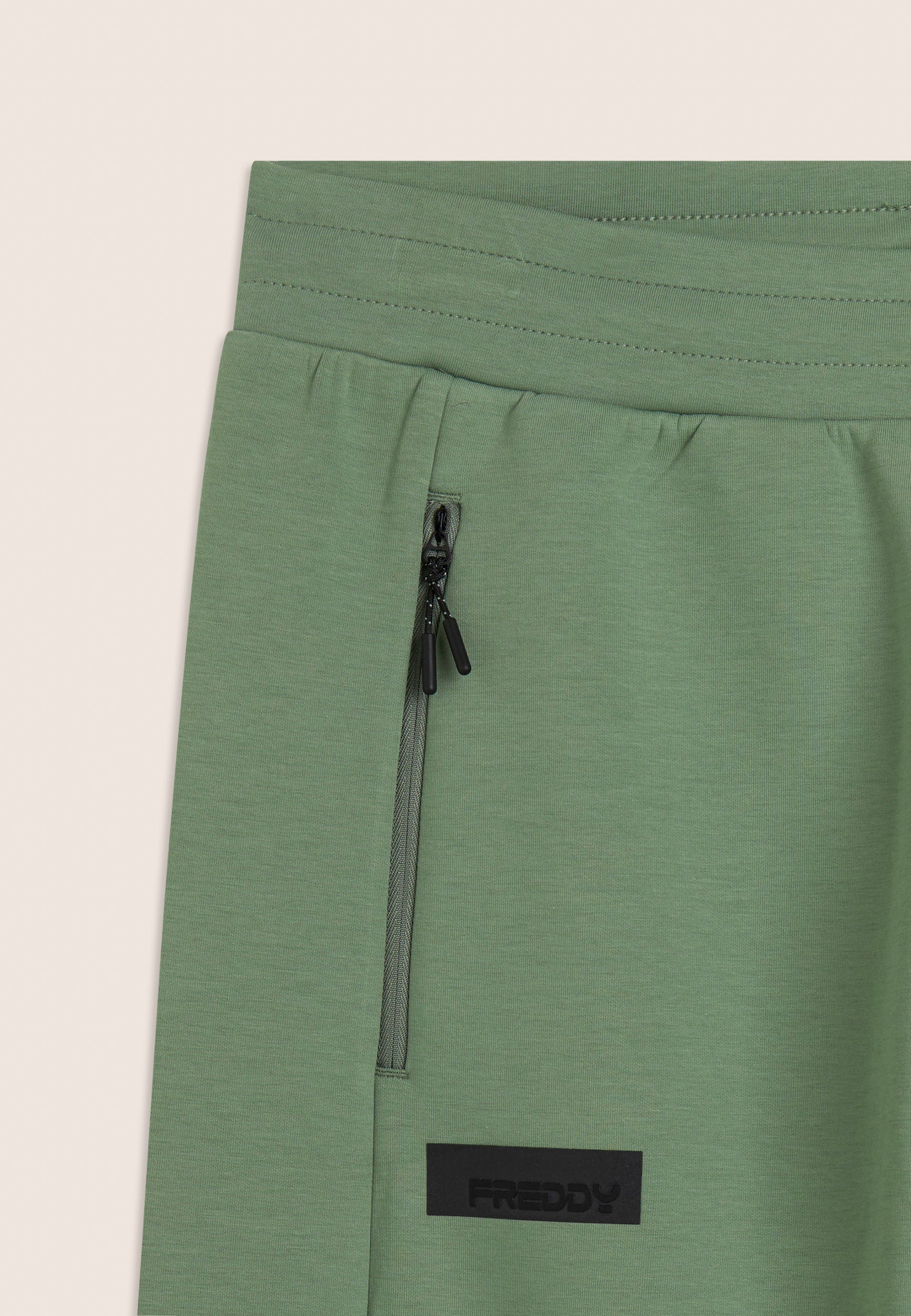 freddy-pantalon-interlock-regular-coulisse-fond-poignet-urban-tech image 7