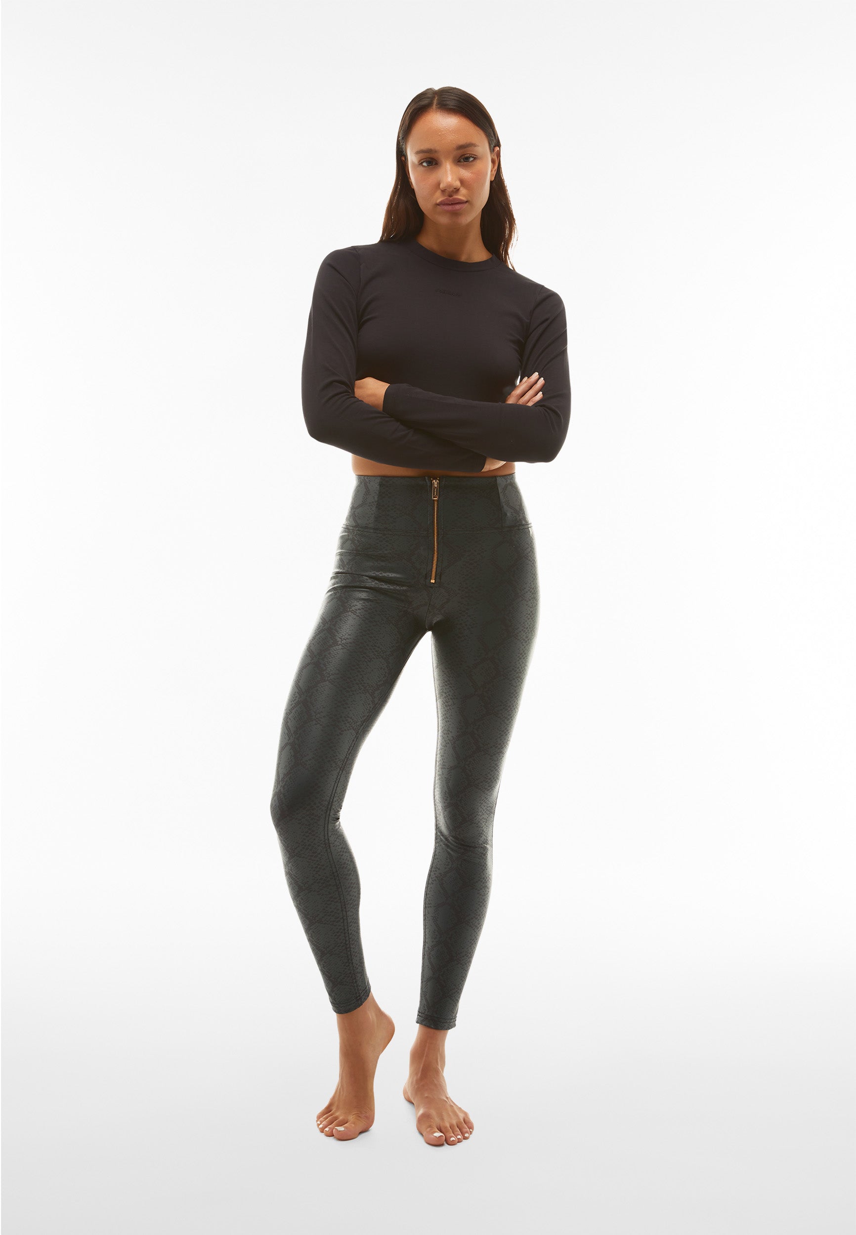 freddy-pantalon-wr-up-taille-haute-simili-piton-superskinny image 2