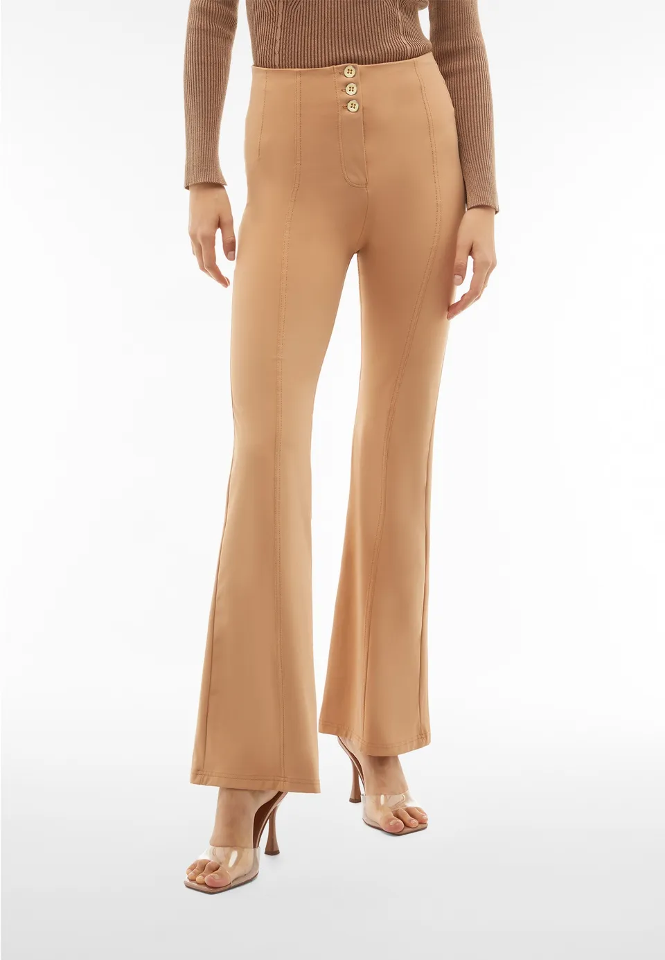 freddy-wr-up-pantalon-taille-super-haute-bustier-flare image 1