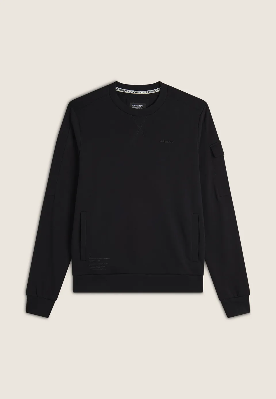 freddy-wr-up-sweat-homme-regular-col-rond-100-coton image 1