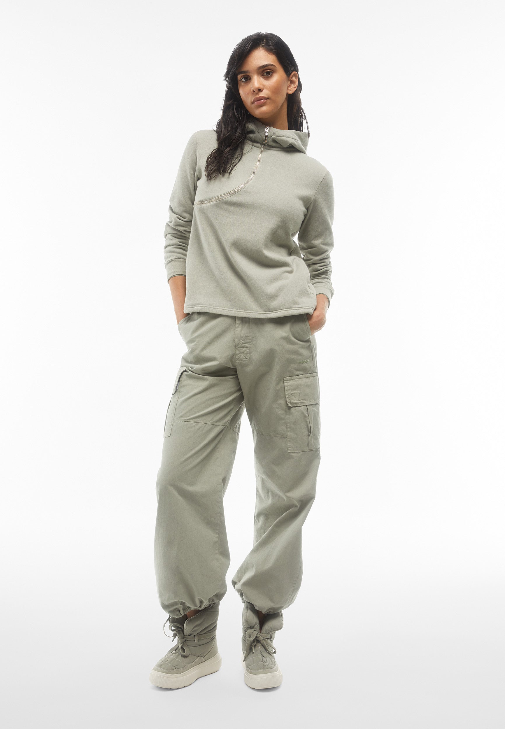 freddy-pantalon-cargo-canvas-coton-bio-style-90s image 2