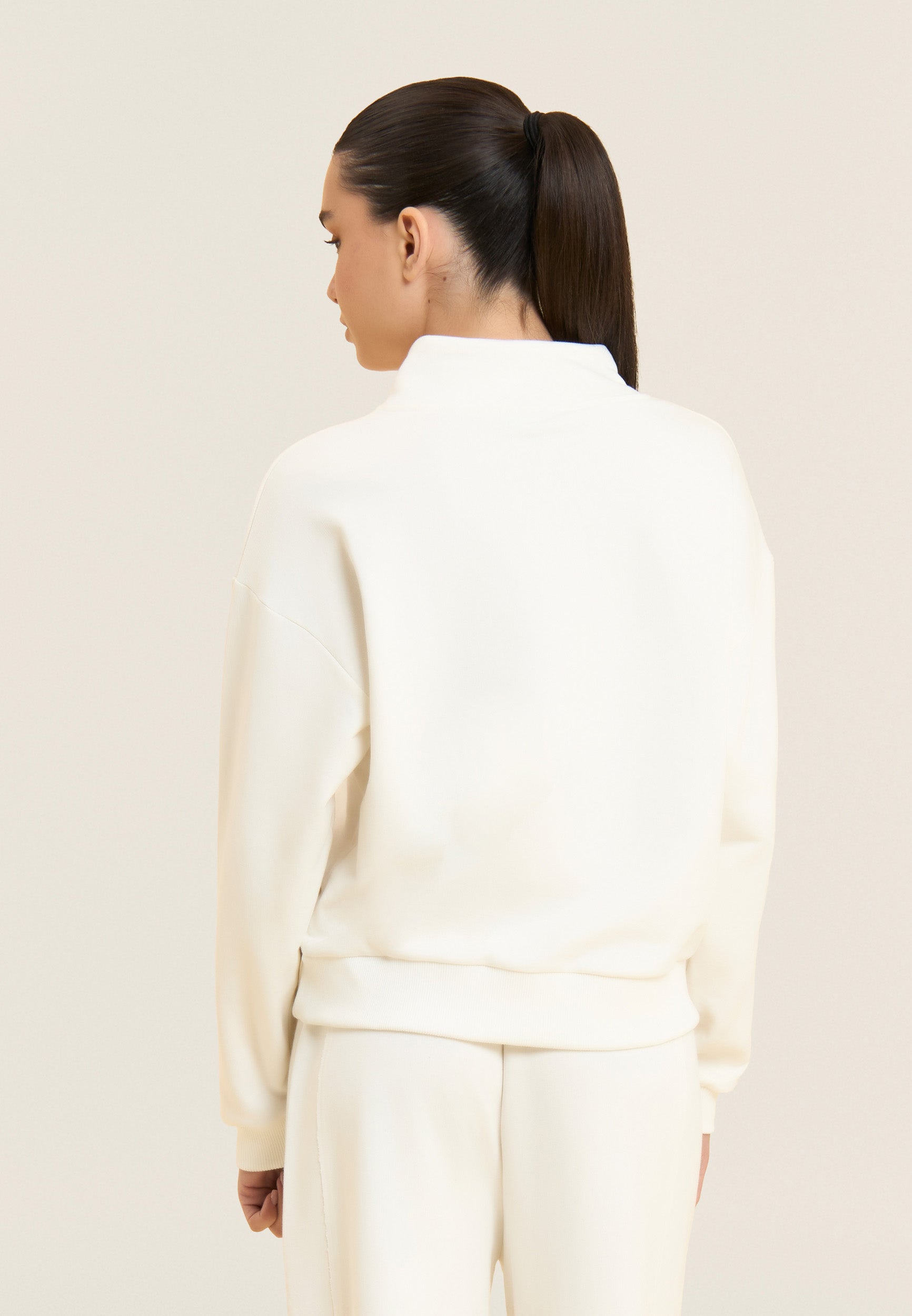 freddy-x-elite-sweat-femme-comfort-fit-demi-zip-coton image 3