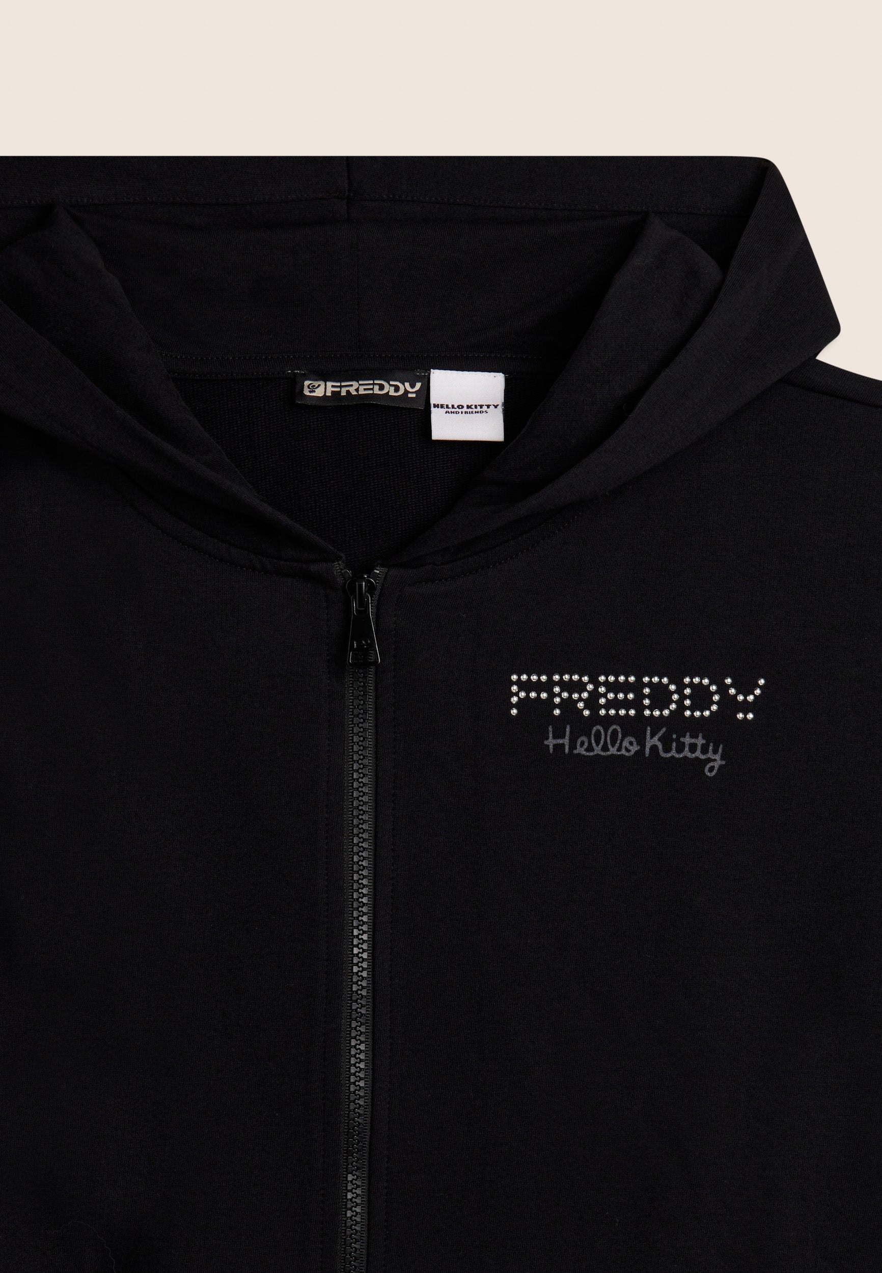 freddy-sweat-hello-kitty-capuche-zip-french-terry-femme image 8