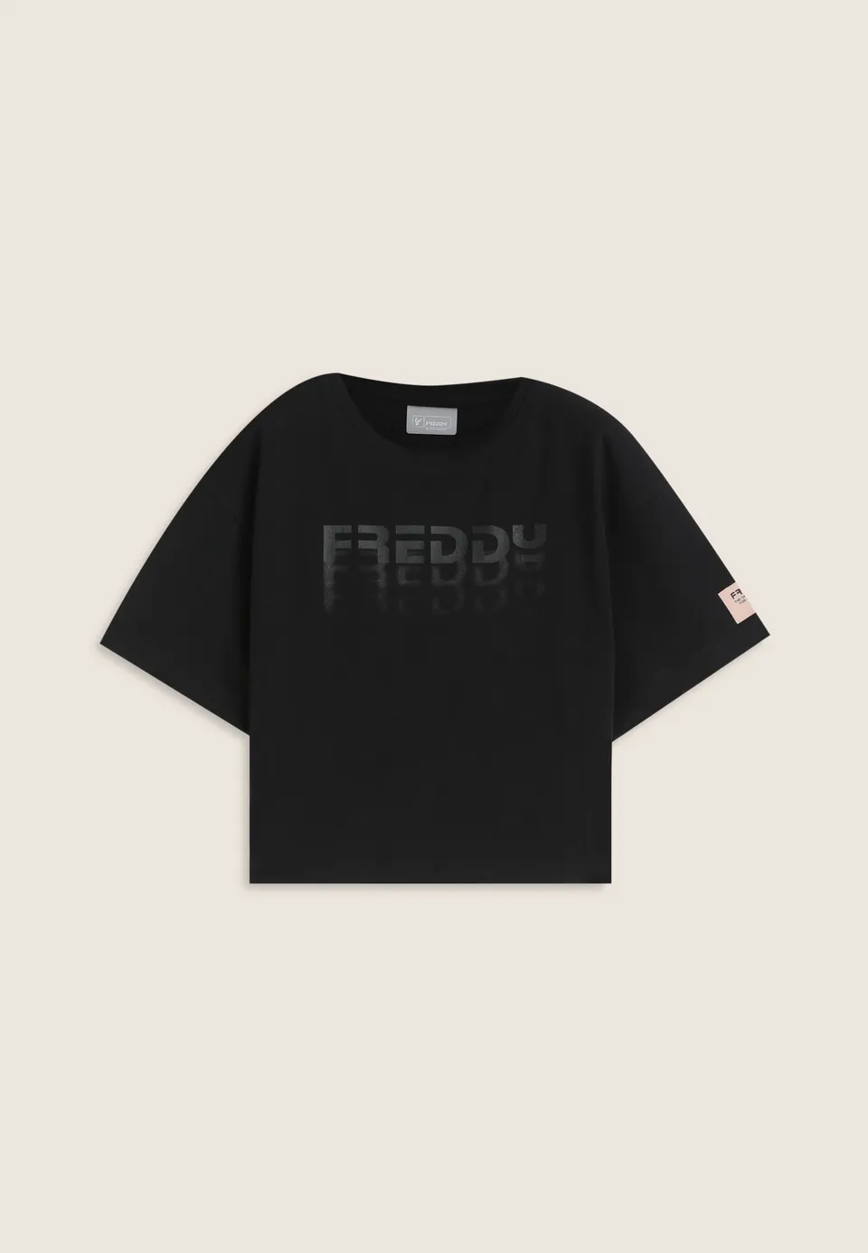 freddy-wr-up-t-shirt-fille-cropped-logo-d-grad image 1