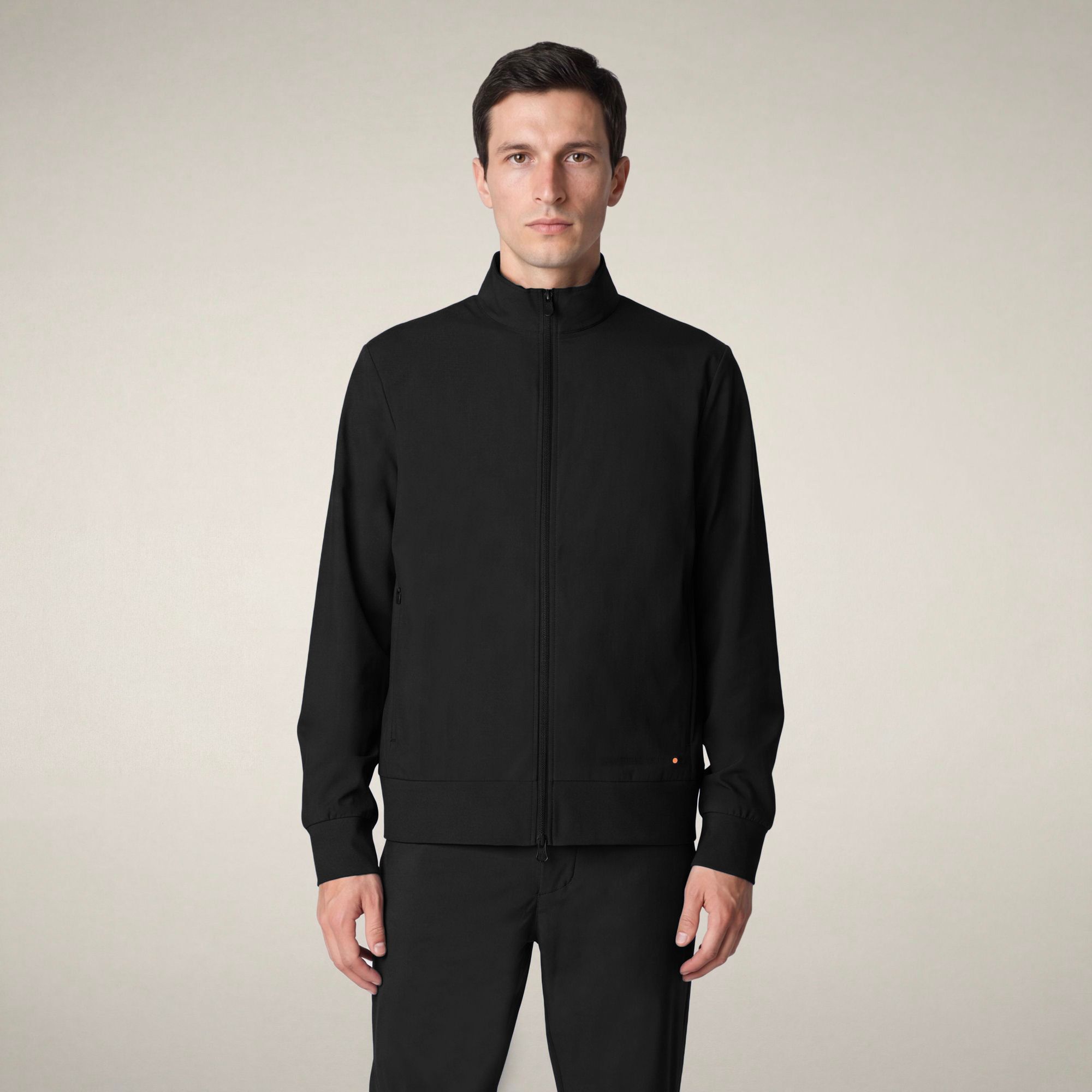 save-the-duck-tulio-sweat-zipp-homme-noir-technique image 5