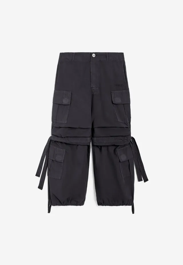 freddy-pantalon-cargo-fille-coton-parachute-y2k image 1